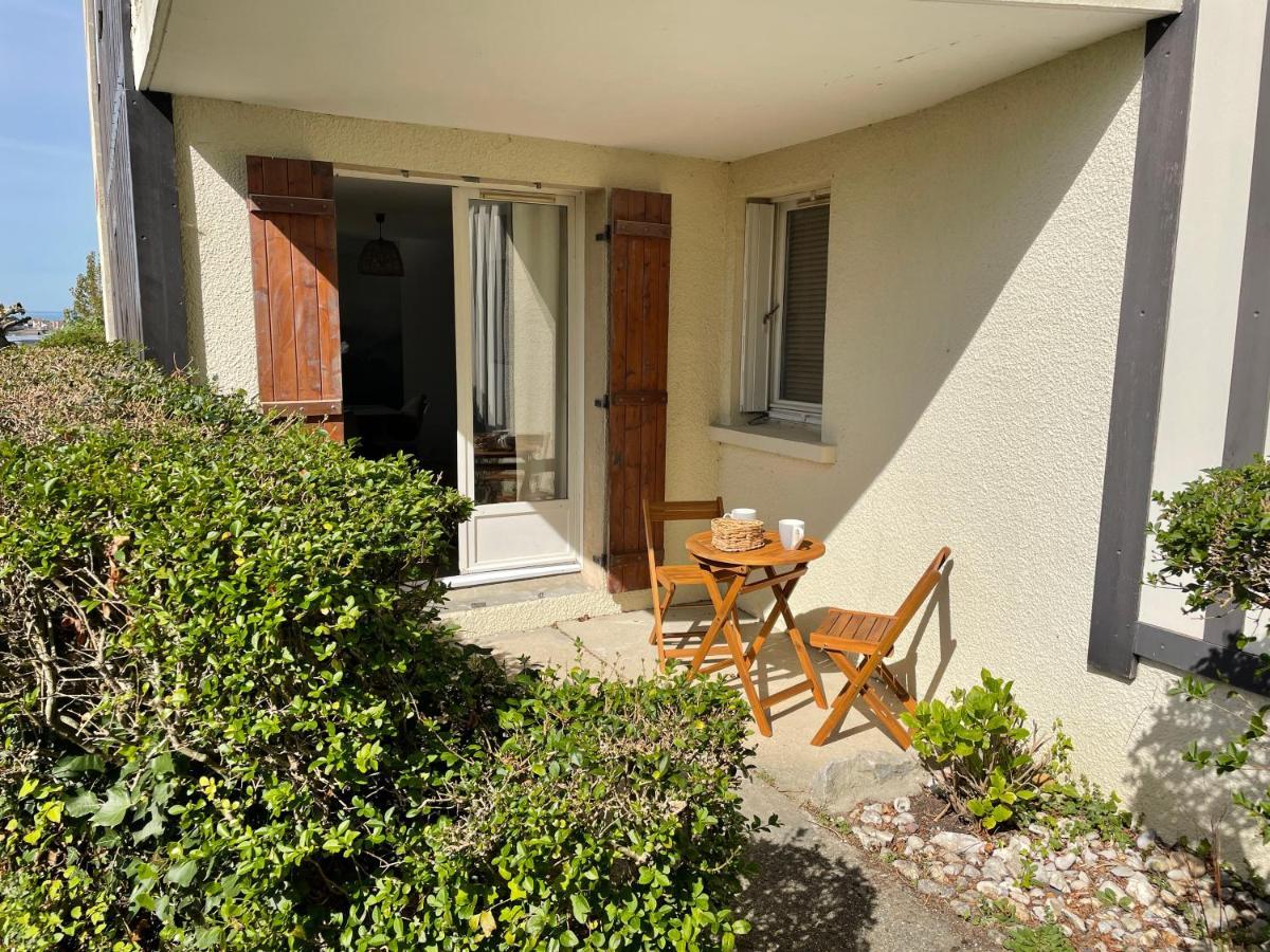 Le Plein Soleil, Appt 2 Pieces Terrasse, 600 M De La Plage De Blonville Sur Mer Apartment Luaran gambar